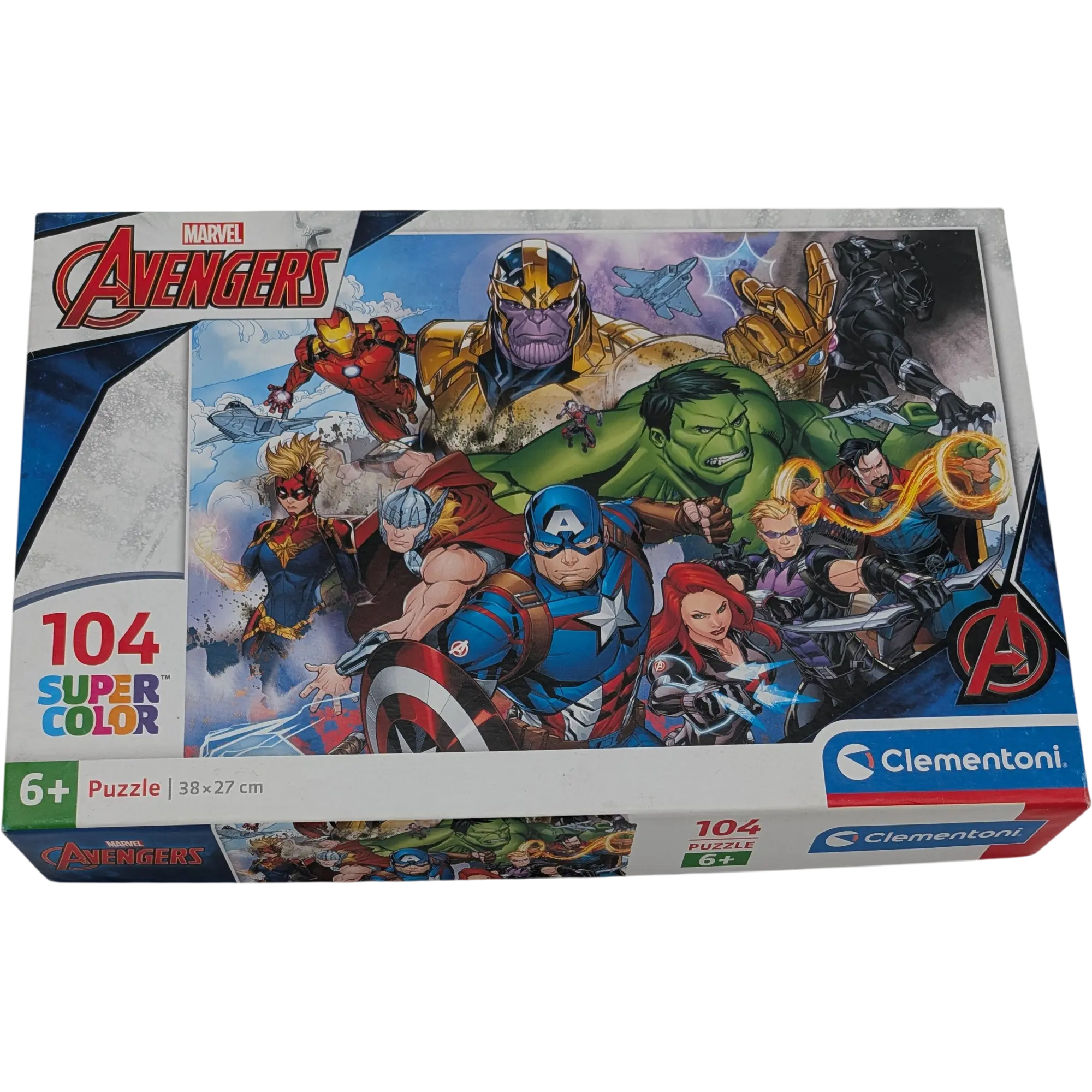Clementoni Super Color Puzzle 104 Teile 25718 Marvel Avengers
