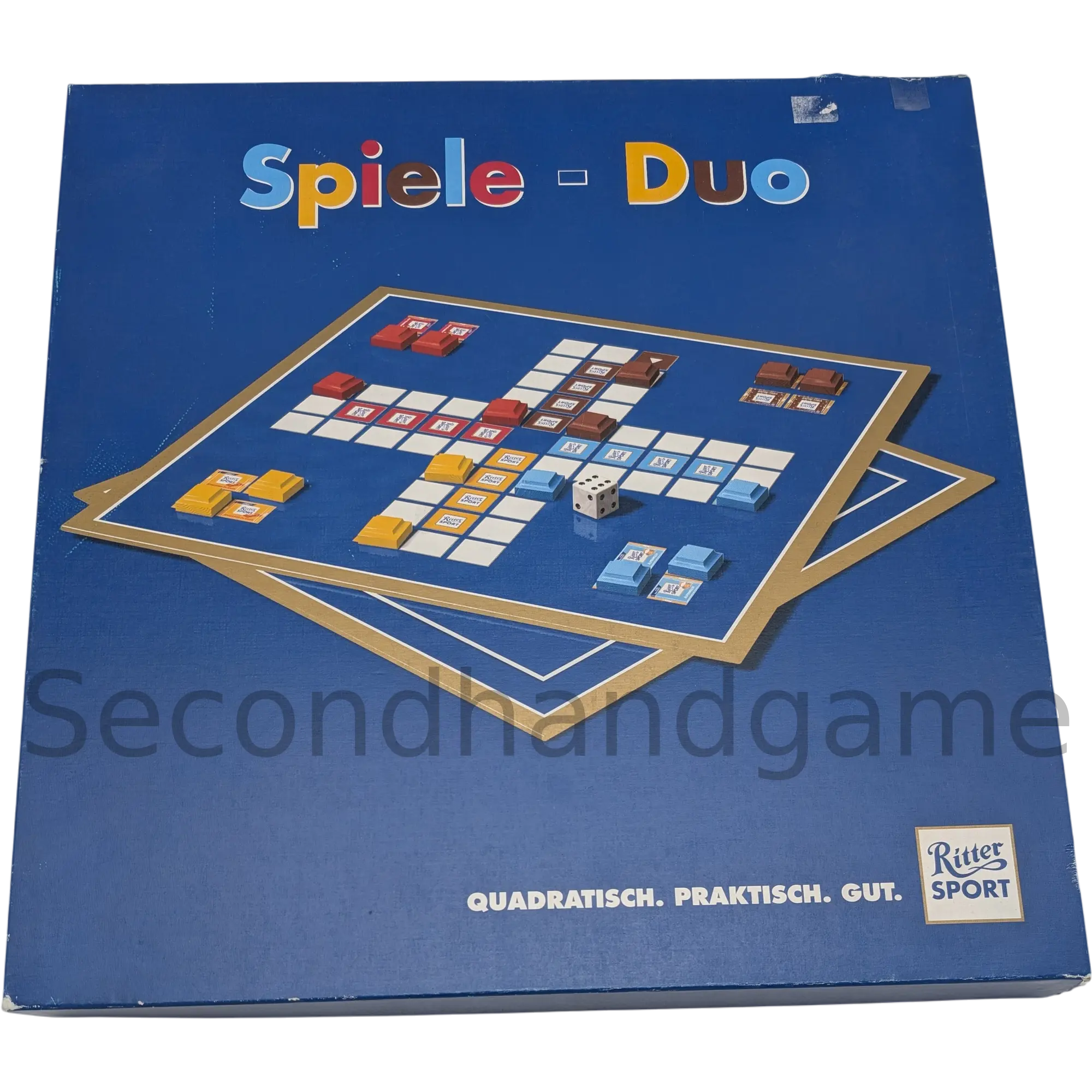 Ritter Sport Spiele - Duo Mühle und Mensch ärgere dich nicht