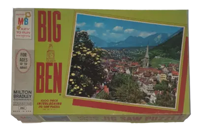 MB Big Ben Puzzle 1000 Teile 4962