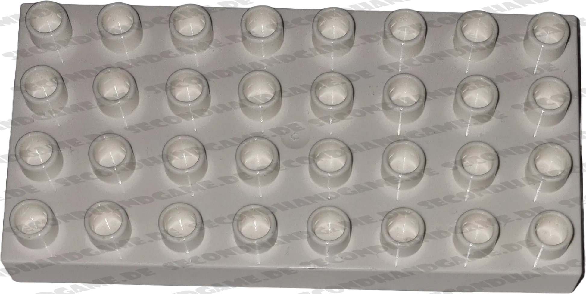 Lego Duplo Platte 4x8 Platte Weiß