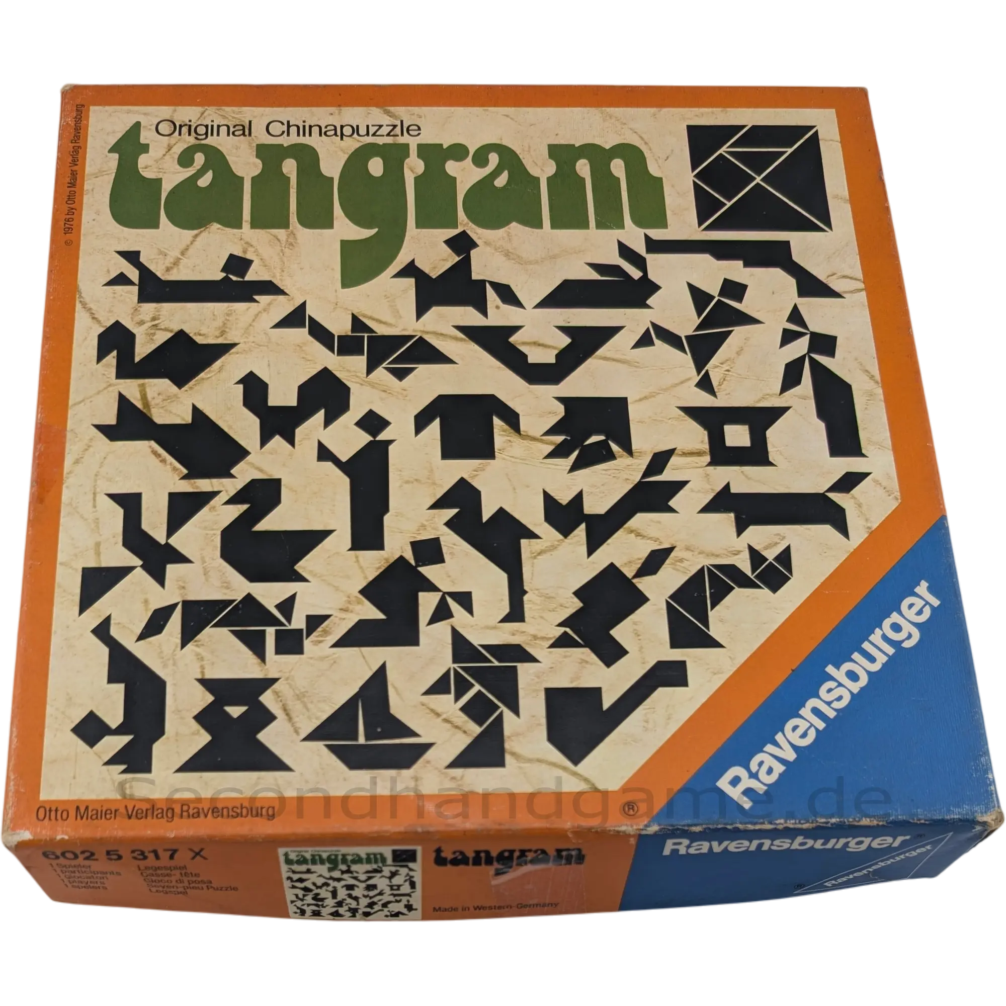 Ravensburger Tangram Original Chinapuzzle 7 Teile 6025317X, ab 7 Jahren