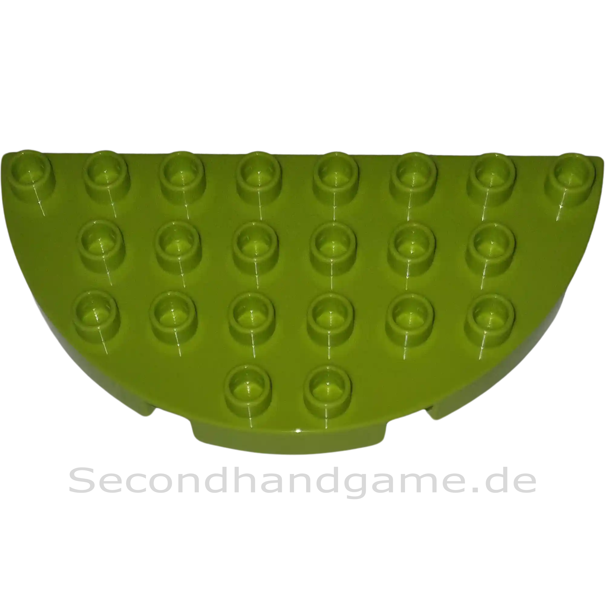Lego Duplo 29304 Platte 4x8 Halbkreis Lime
