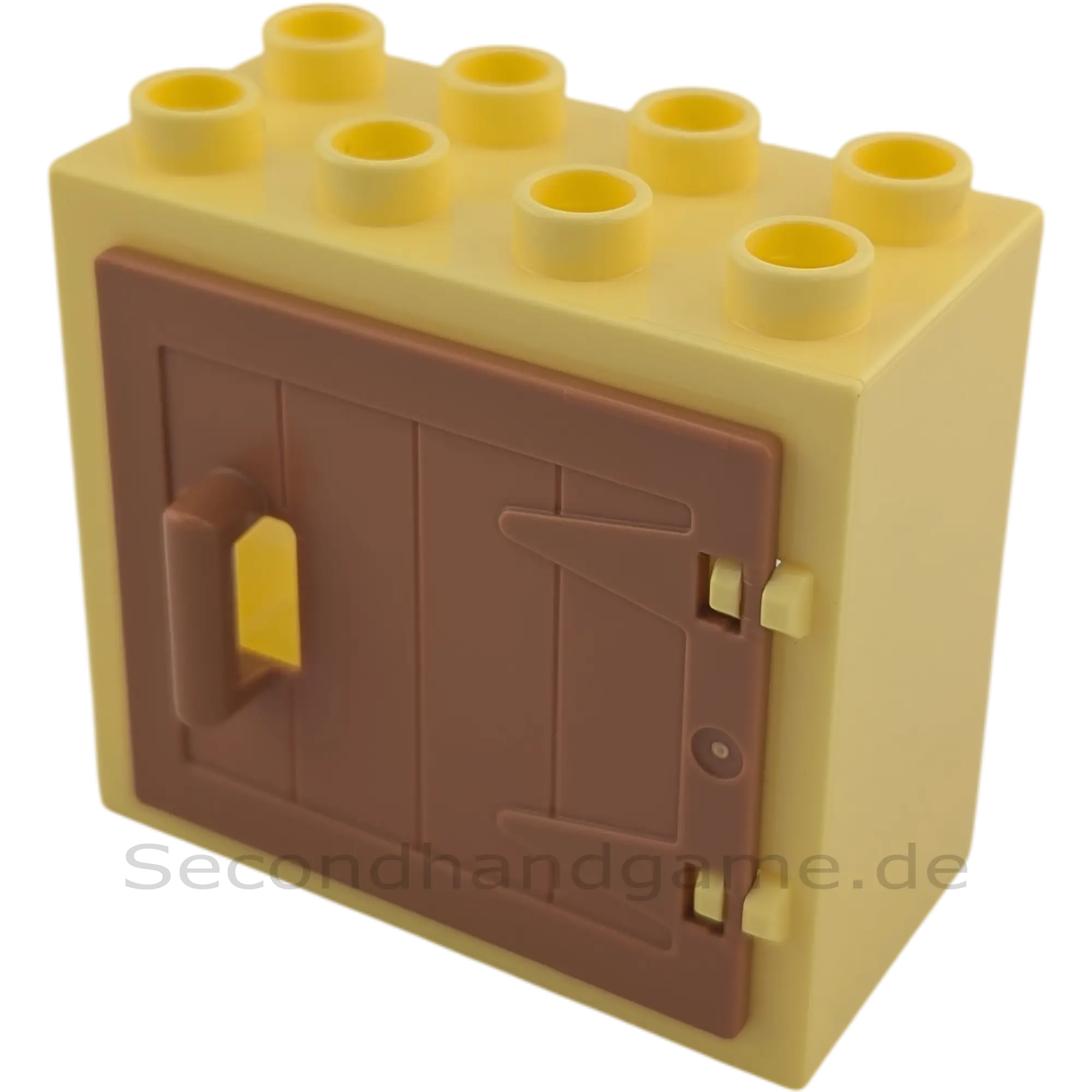 Lego Duplo 61649 Schrank Hellgelb mit hellbrauner Tür