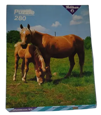 Pelikan Puzzle 280 Teile Haflinger-Pferde 623693/280