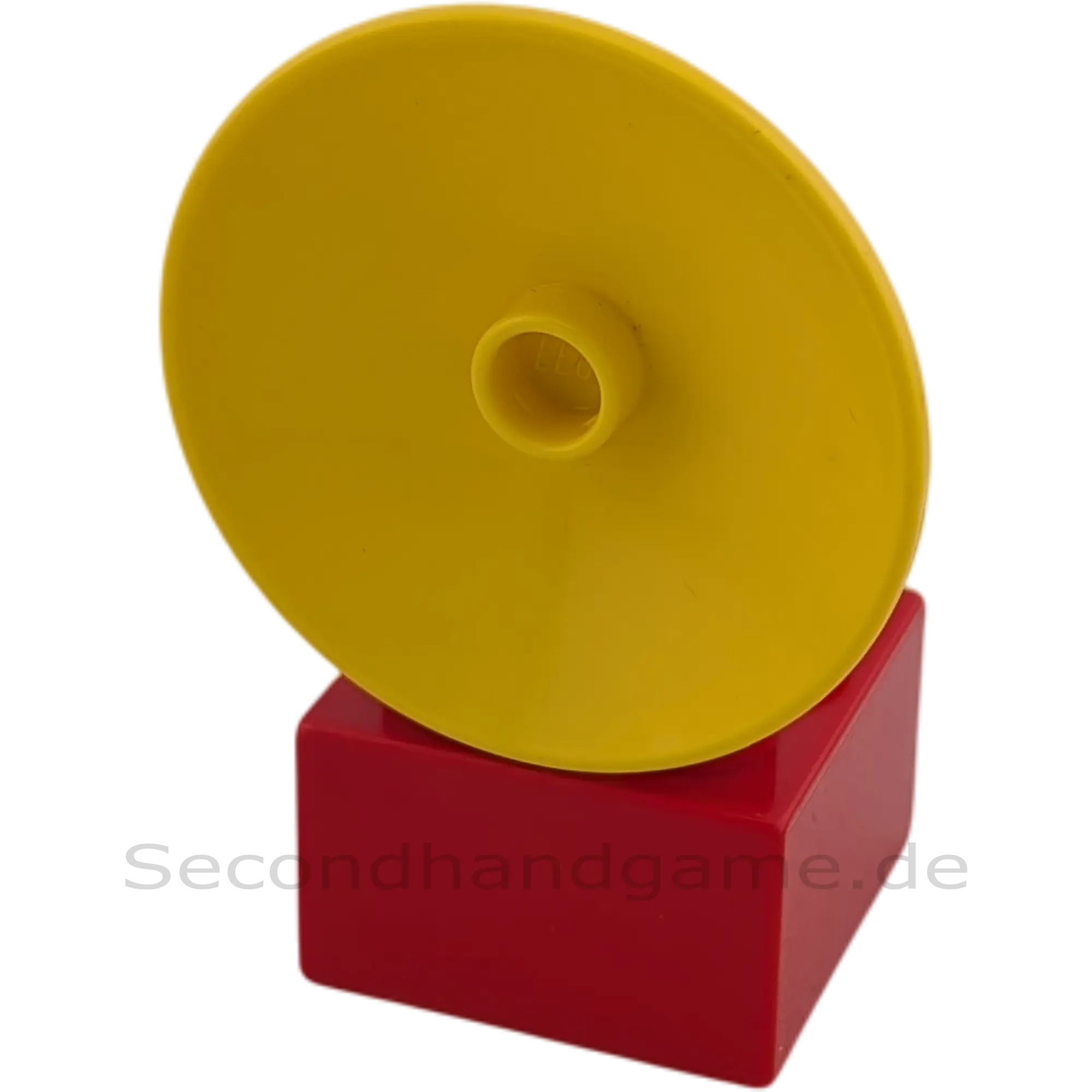 Lego Duplo 92009 Antenne gelb auf rotem Stein Satellitenschüssel