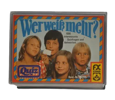 FX Schmid Wer weiß mehr? Quizspiel
