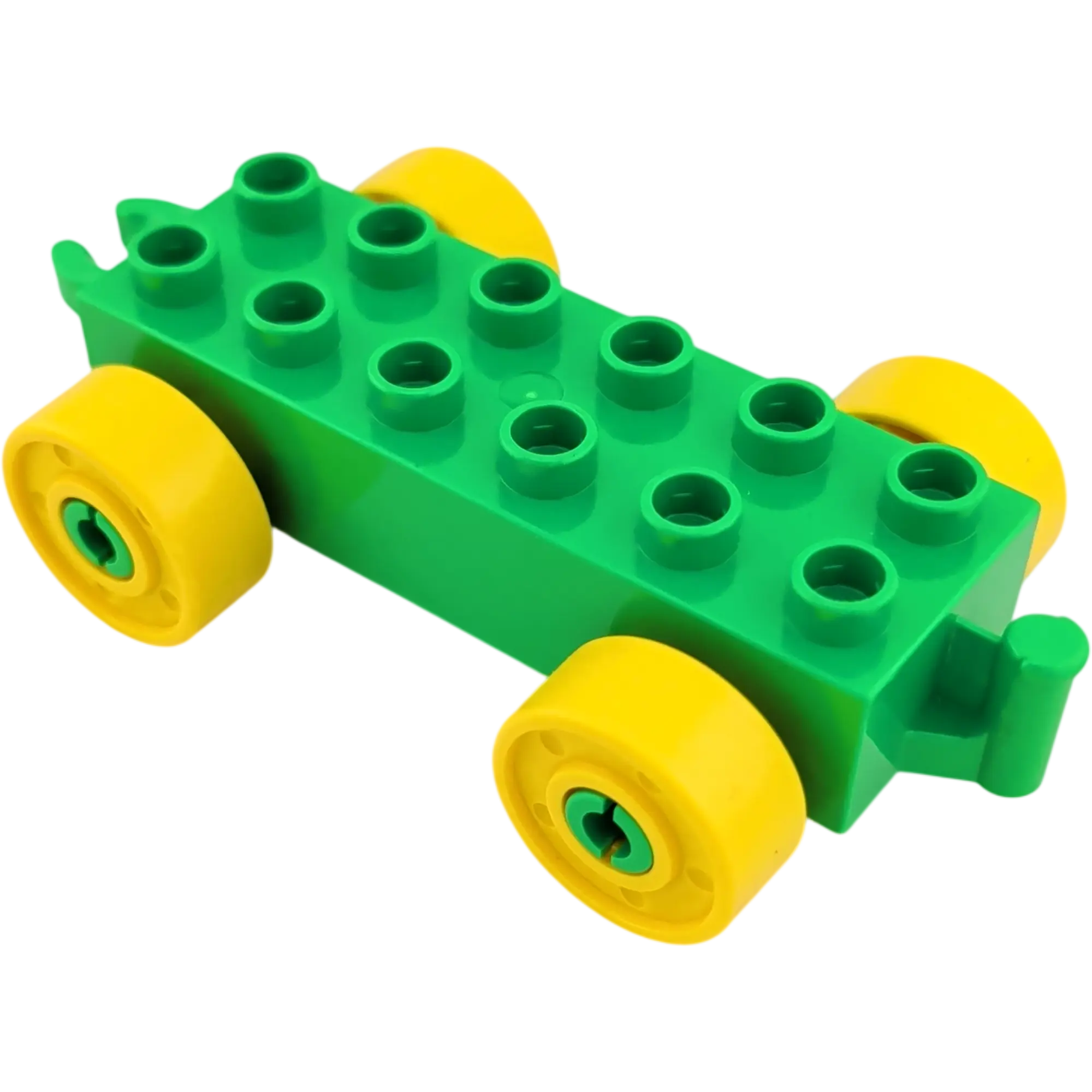 Lego Duplo Eisenbahn Anhänger Grün Gelb 11248