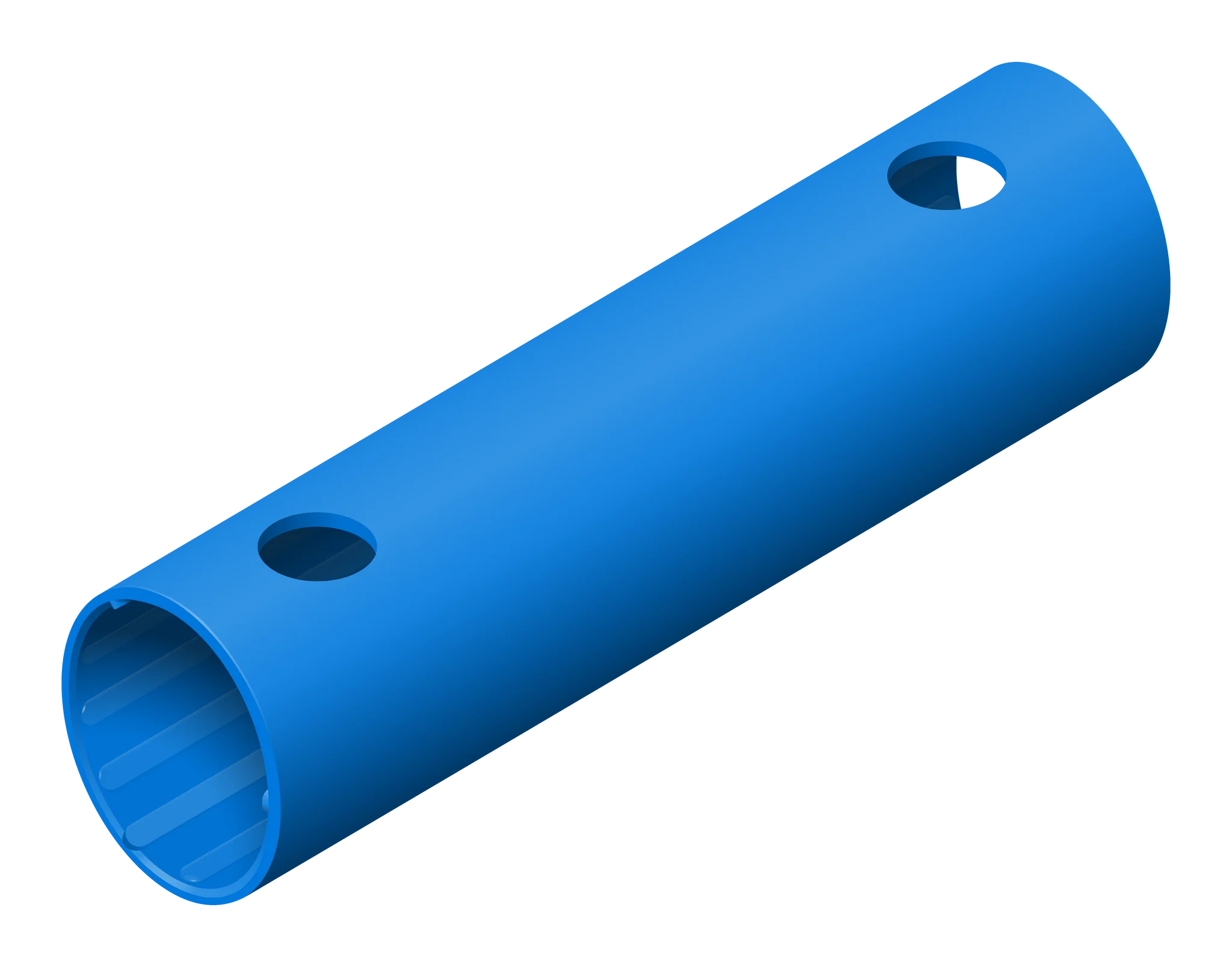 QUADRO Rohr 20cm Blau 00022