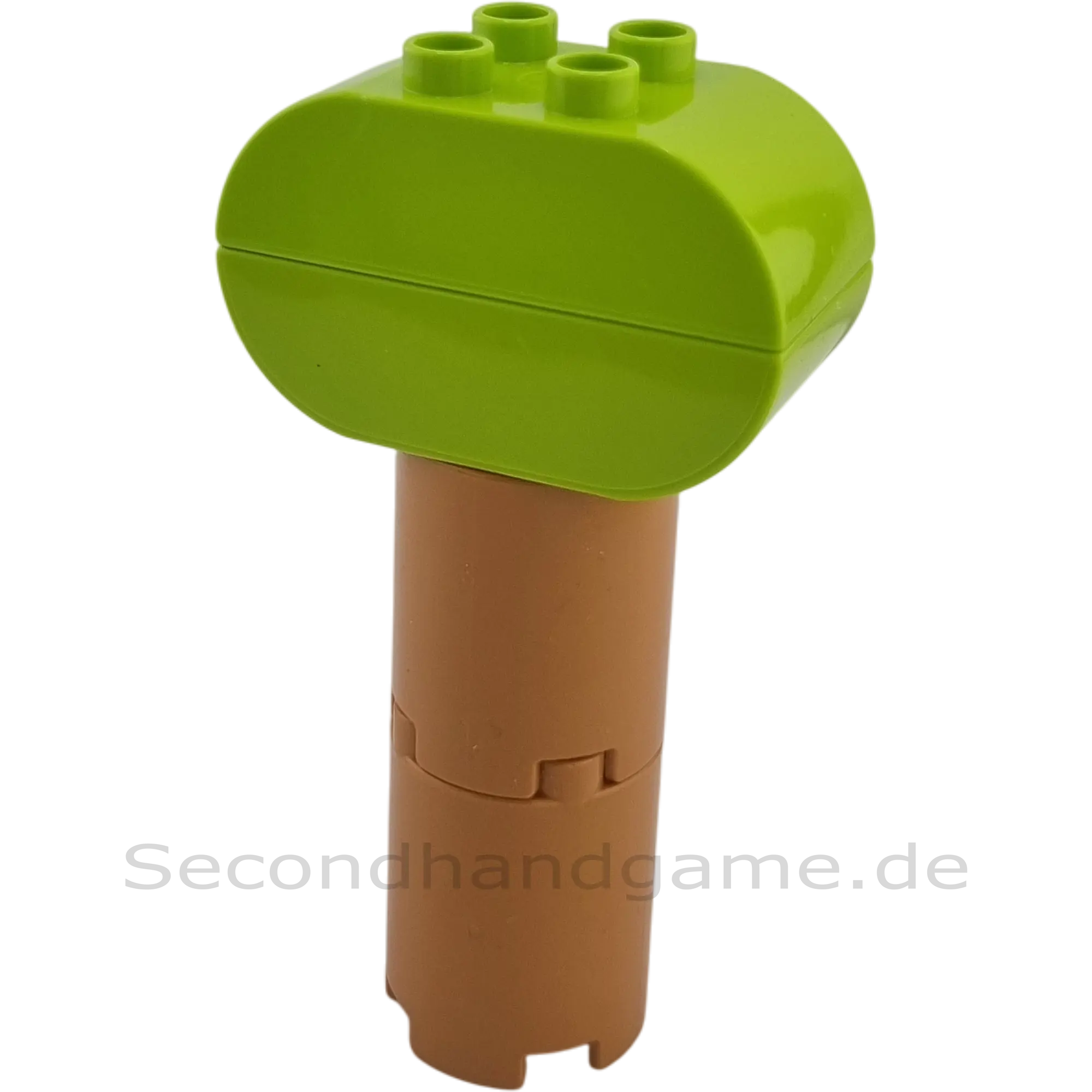 Lego Duplo Baum dreiteilig Braun und Hellgrün Lime