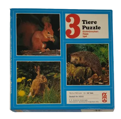 FX Schmid 3 Tier Puzzle 3x56 Teile 93212