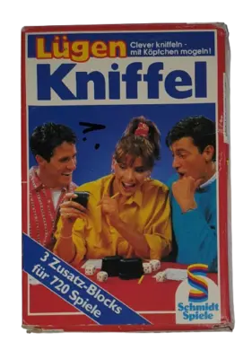 Schmidt Lügen Kniffel Ersatzblock 04765