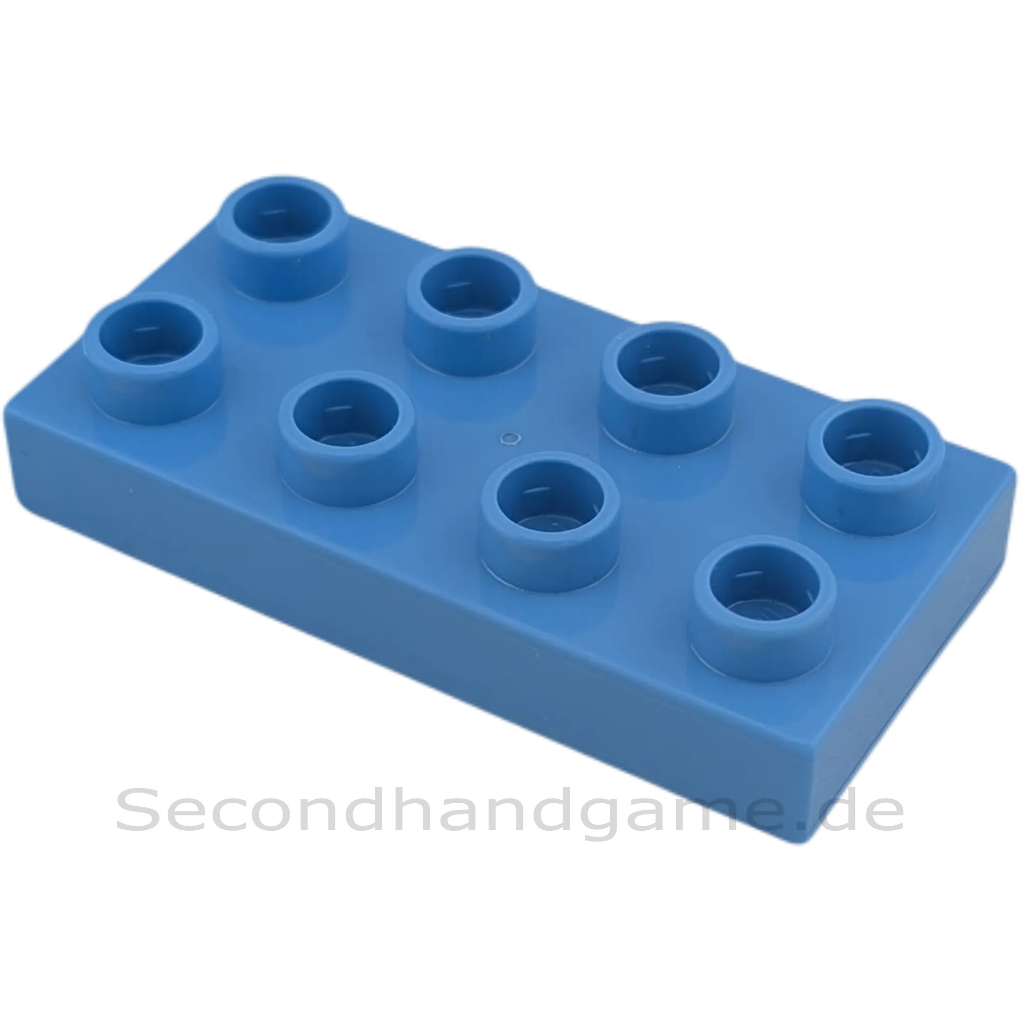 Lego Duplo 40666 Platte 2x4 Blaugrau