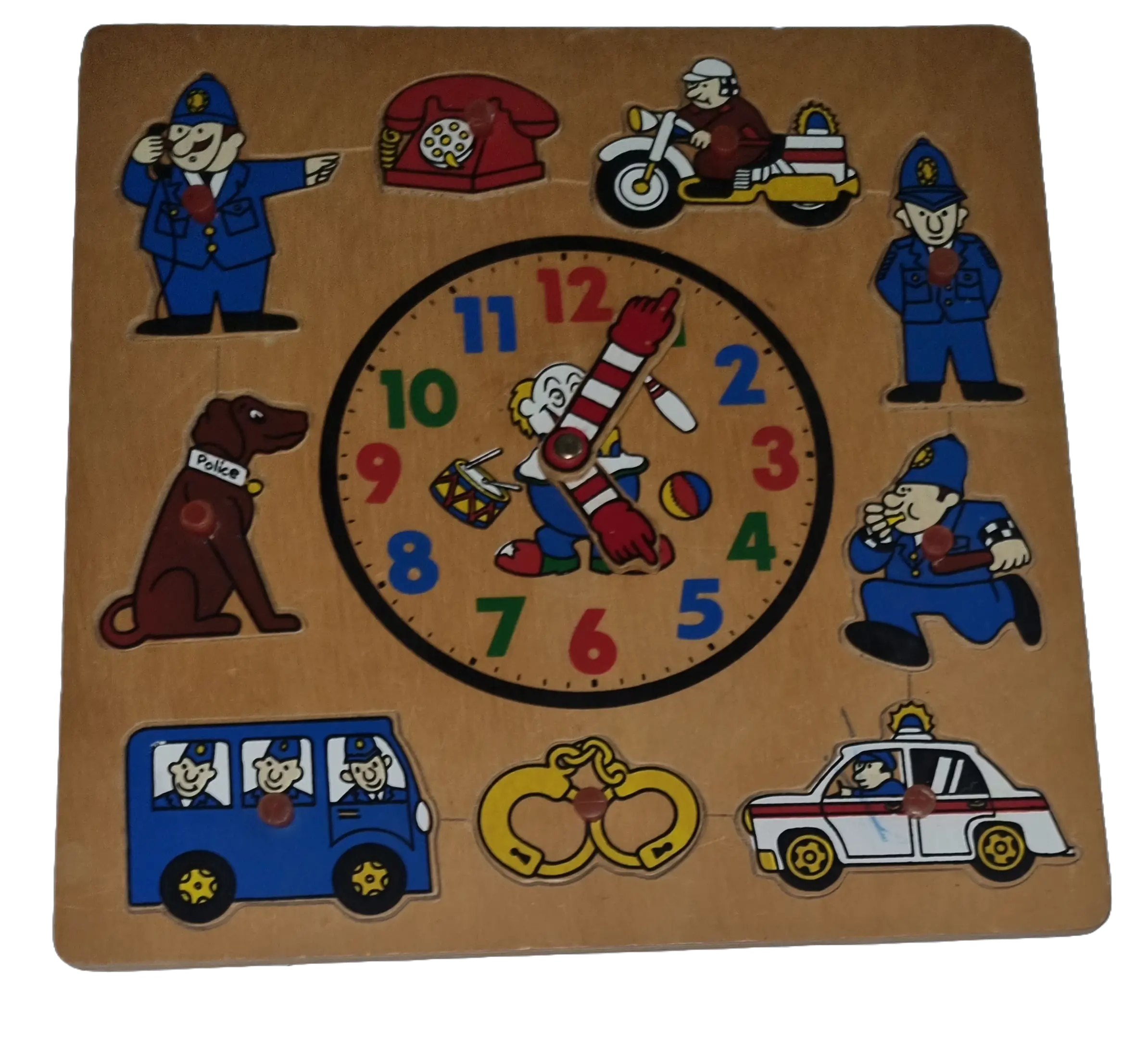 Centor Holzpuzzle 9 Teile Polizei