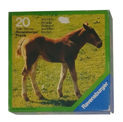 Ravensburger Fohlen Puzzle 20 Teile aus Holz