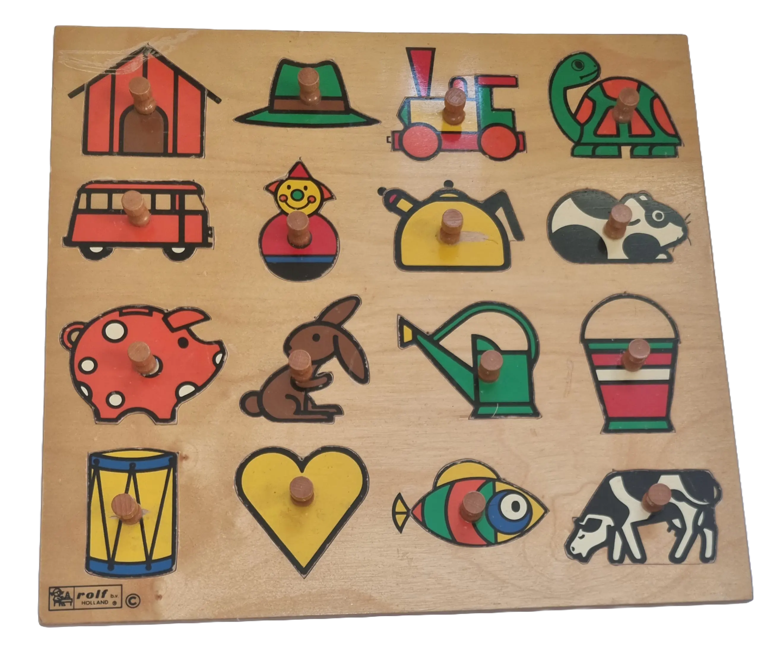 Rolf Wilbert Holland Puzzle 16 Teile XXL Puzzle