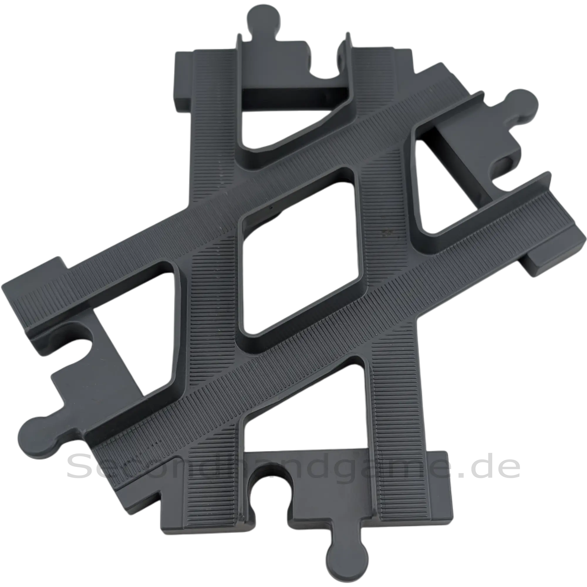 Lego Duplo Schiene Kreuzung Dunkelgrau 6376