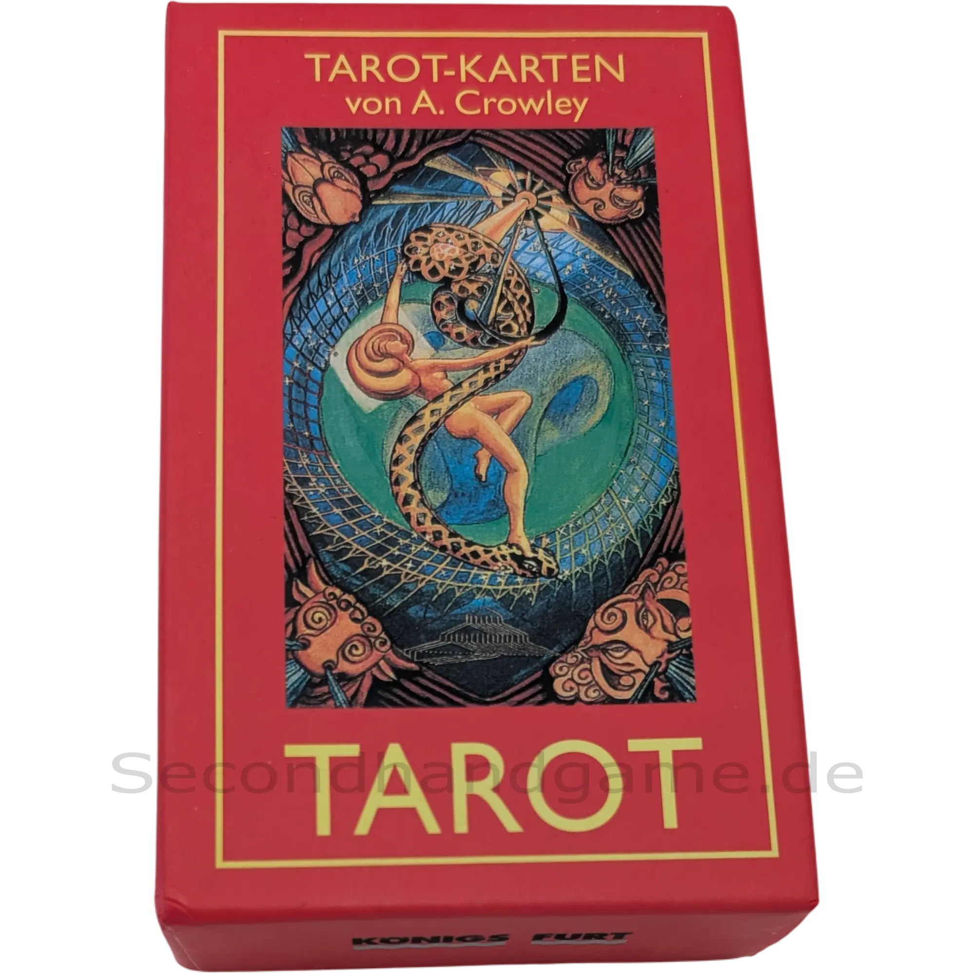Königsfurt Verlag Tarot-Karten von A. Crowley & Lady F. Harris, ab 18 Jahren Königsfurt Verlag Tarot-Karten von A. Crowley & Lady F. Harris, ab 18 Jahren