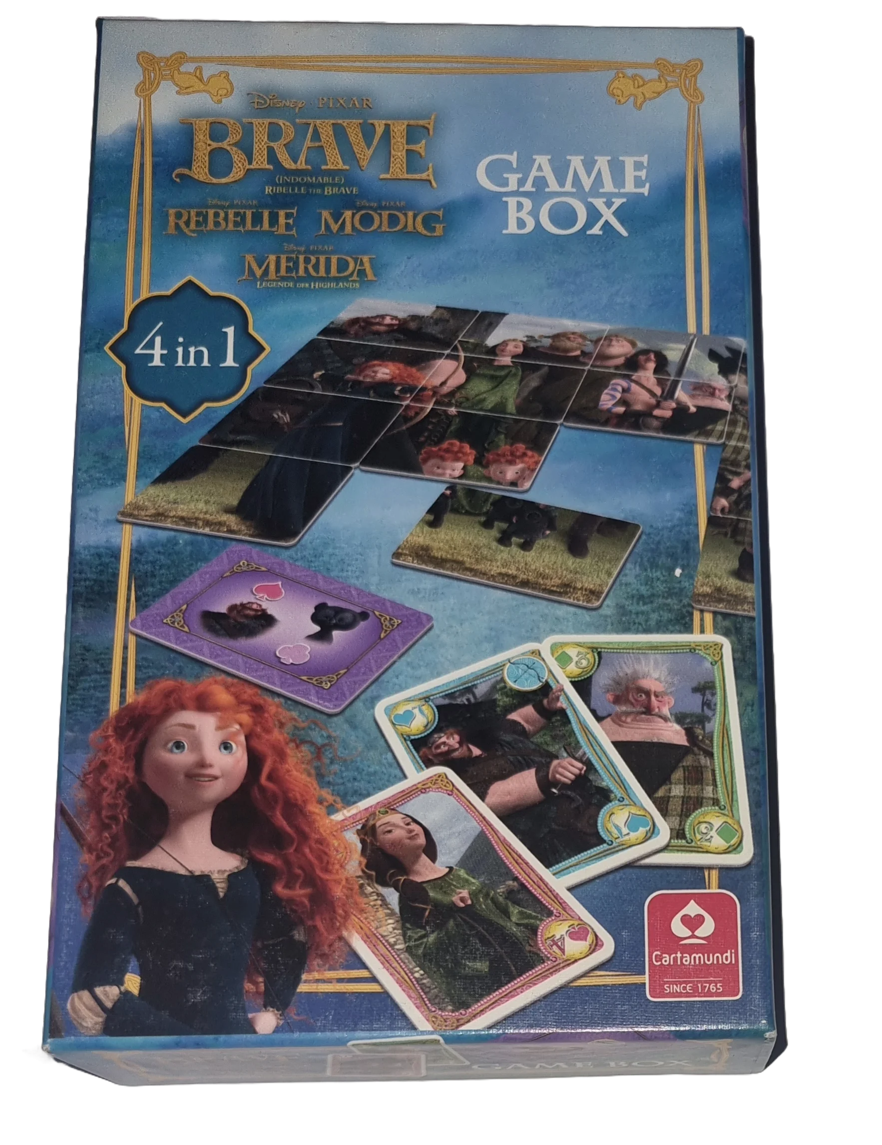 ASS Brave Game Box Rebelle Modig Merida 4 in 1