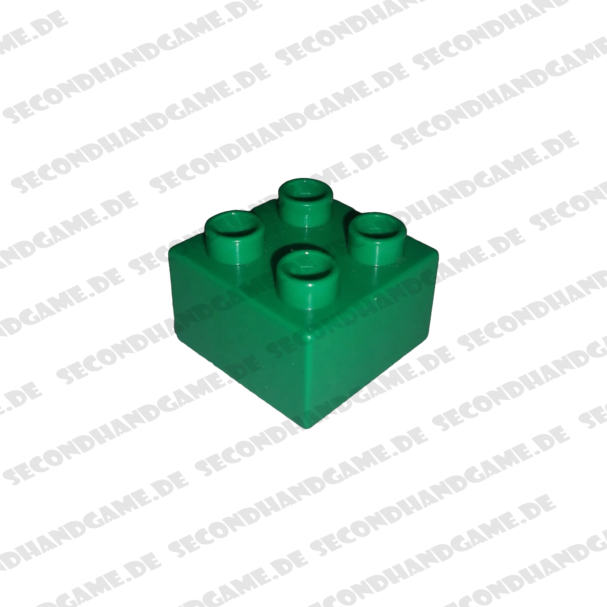 Lego Duplo 2x2 Stein 3437 Dunkelgrün