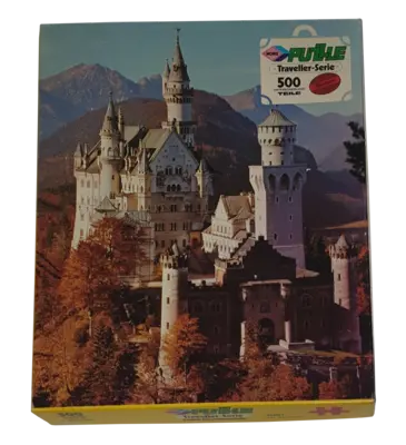 Noris Puzzle Traveller-Serie 500 Teile 21087 Schloß Neuschwanstein