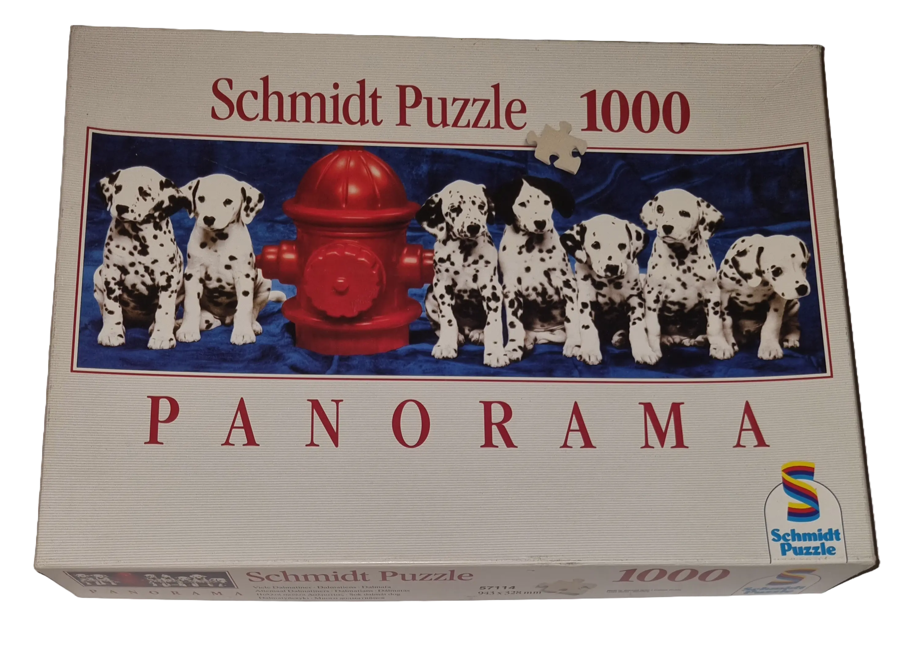 Schmidt Panorama Puzzle 1000 Teile 57114 Viele Dalmatiner