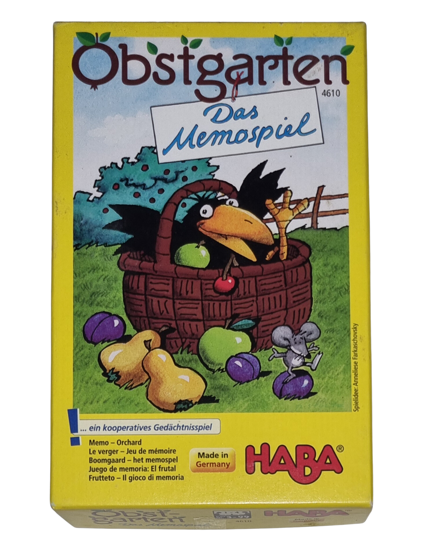 Haba Obstgarten Das Memospiel 4610
