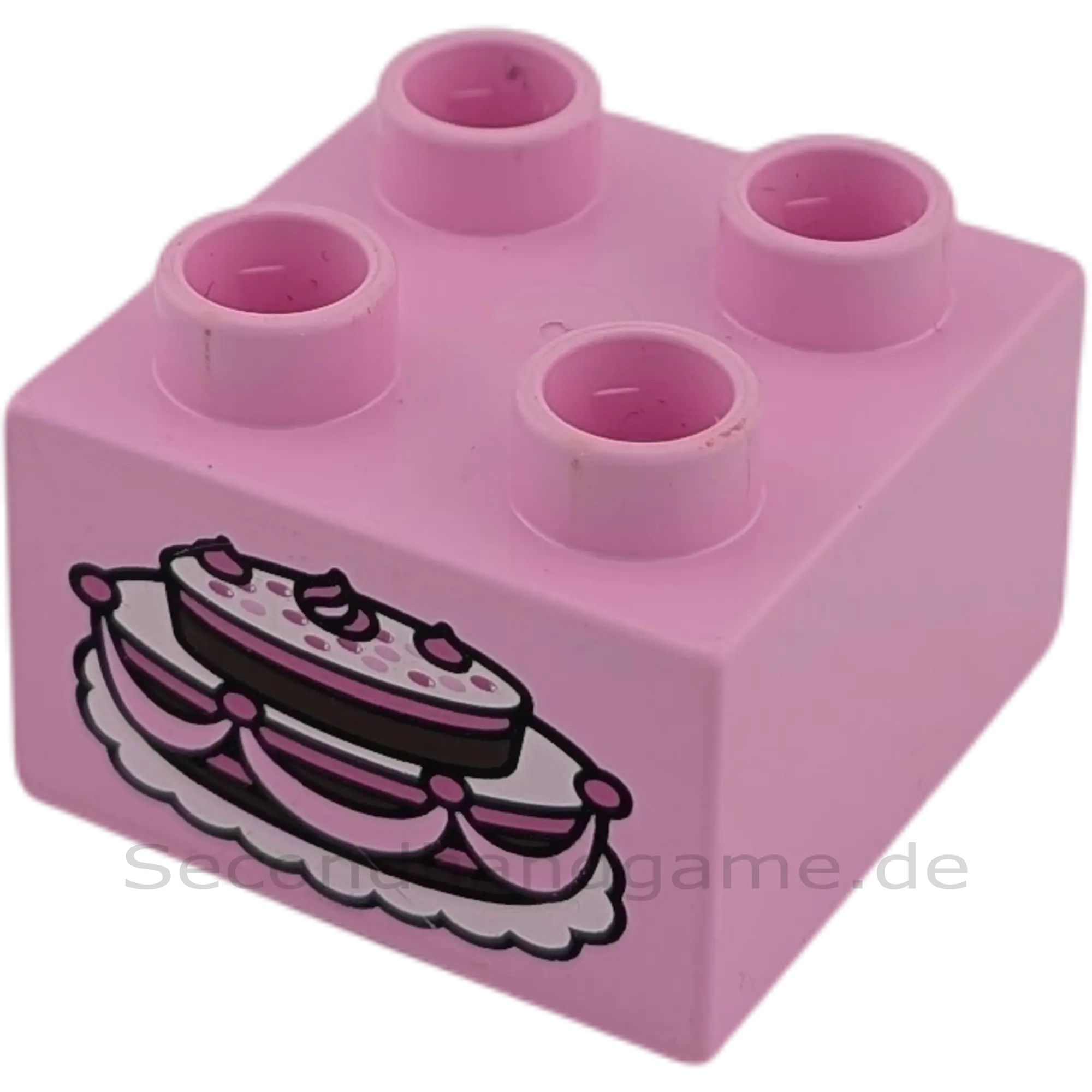 Lego Duplo 2x2 Pink Torte 3437