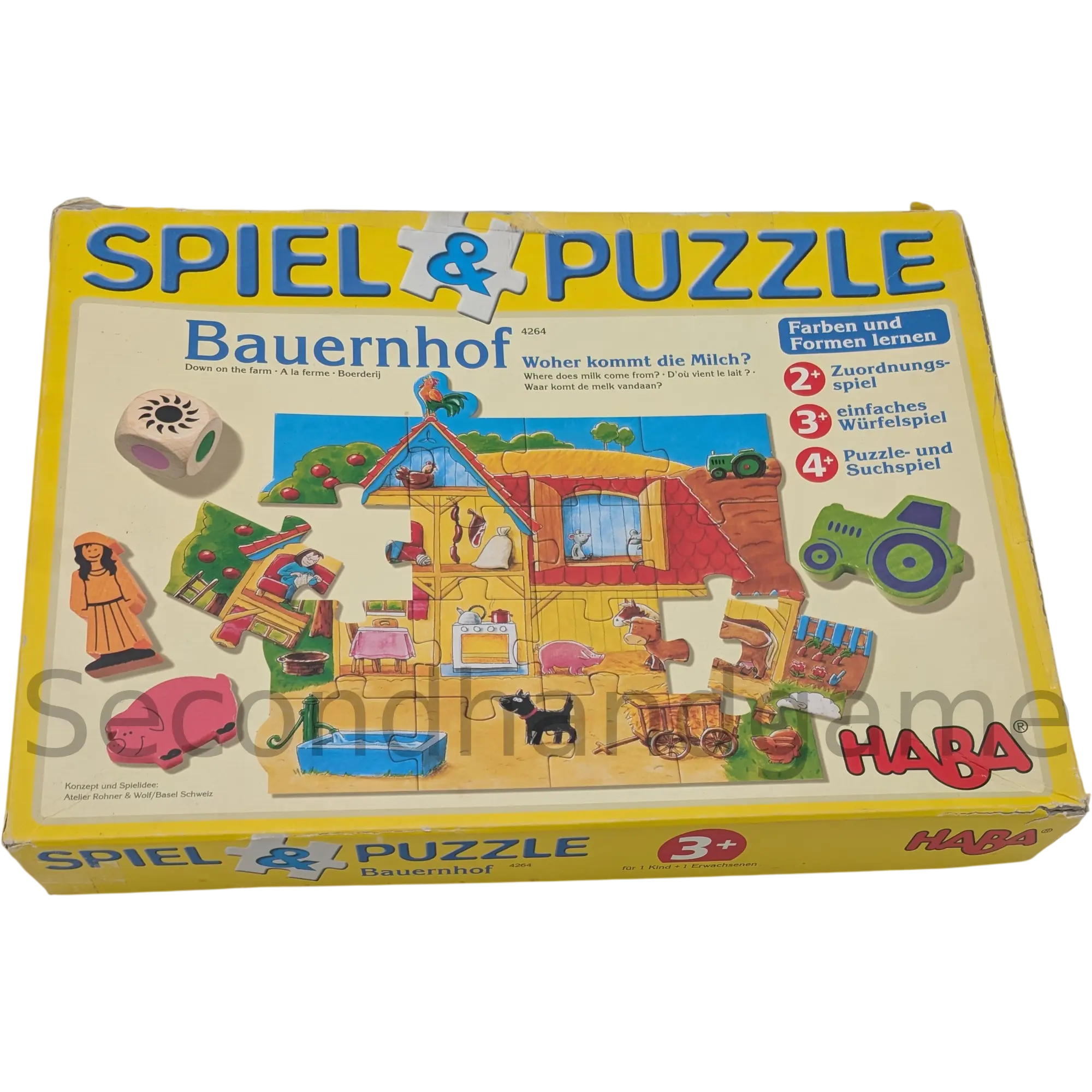 Haba Spiel & Puzzle Bauernhof 4264
