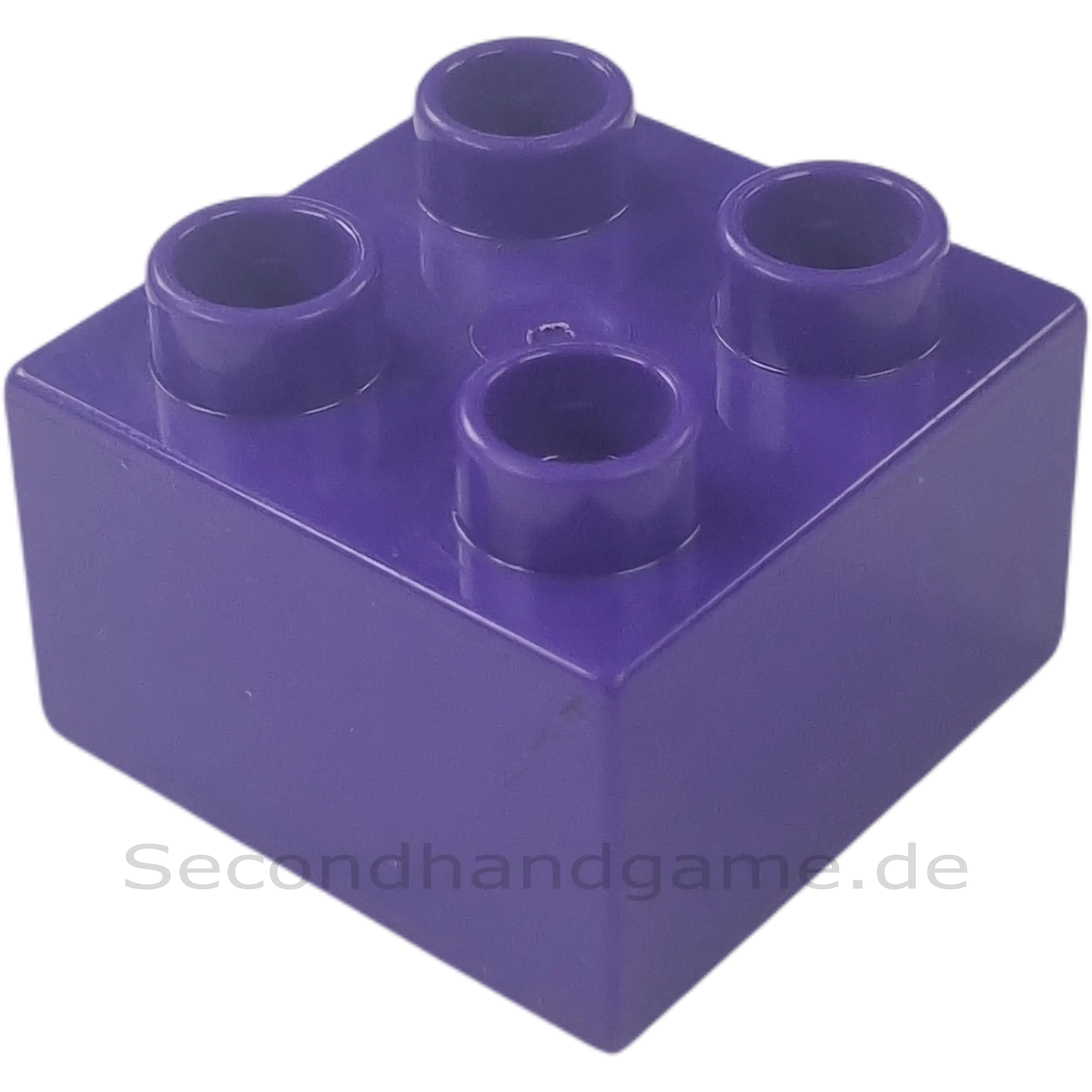 Lego Duplo 2x2 Stein 3437 Dunkellila