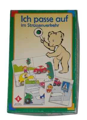 Berliner Spielkarten Ich passe auf im Straßenverkehr 9643