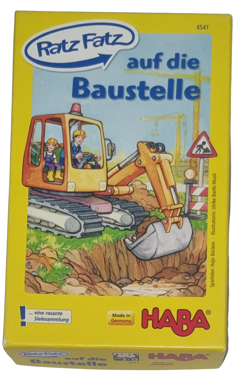 Haba Ratz Fatz auf die Baustelle 4541