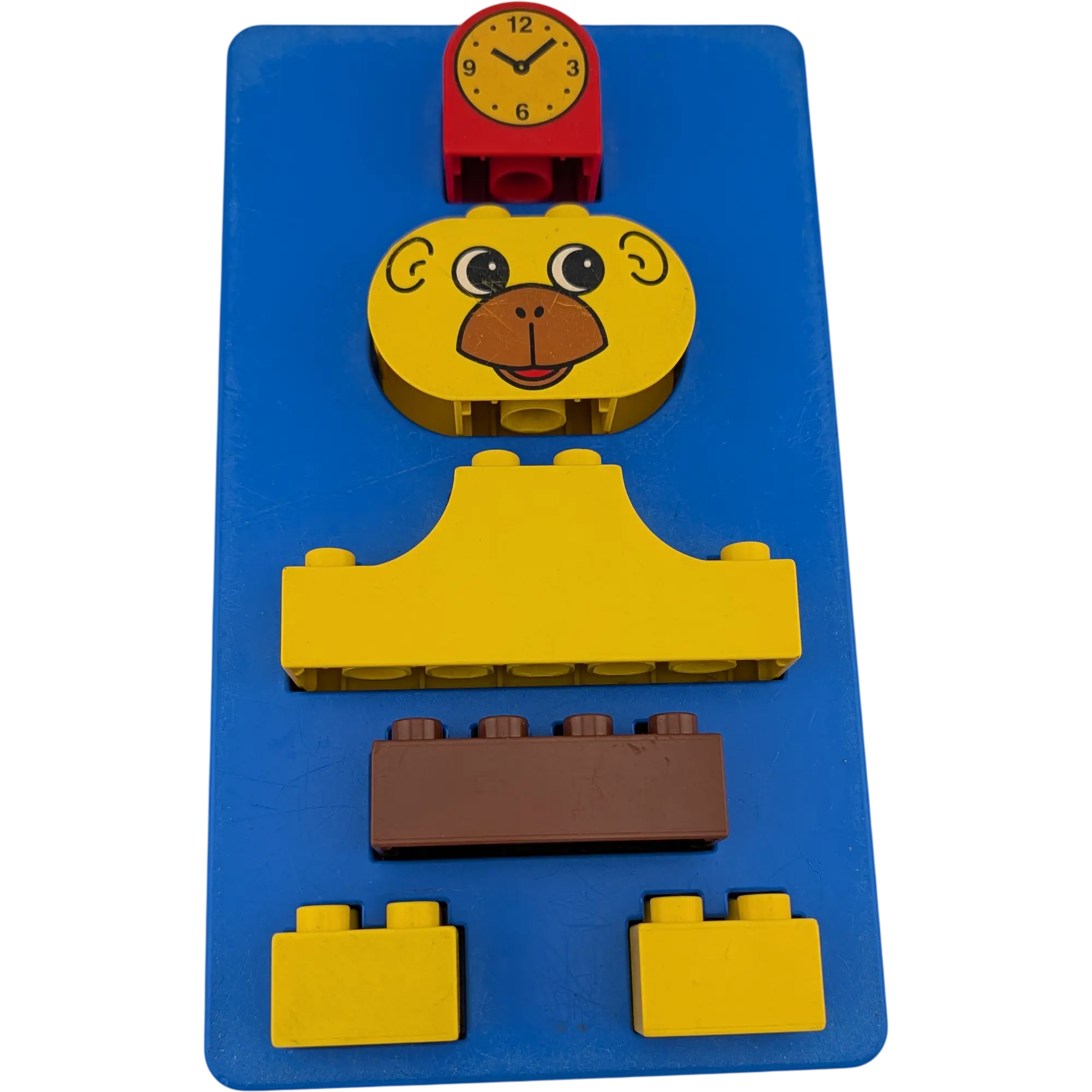 Lego Duplo Bausteine Set mit Uhr und Affe