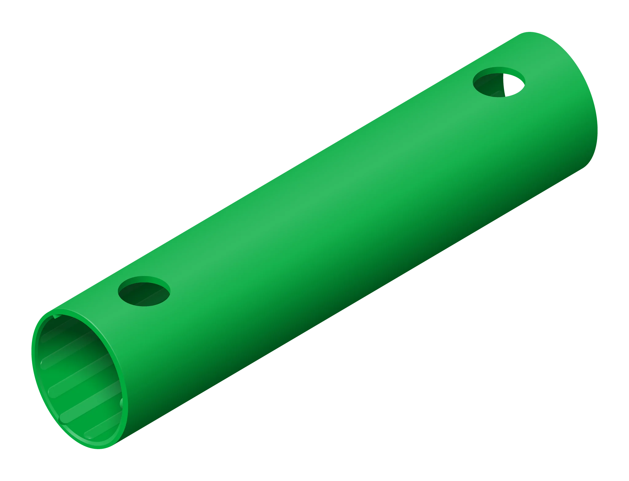 QUADRO Rohr 25cm Grün 00523
