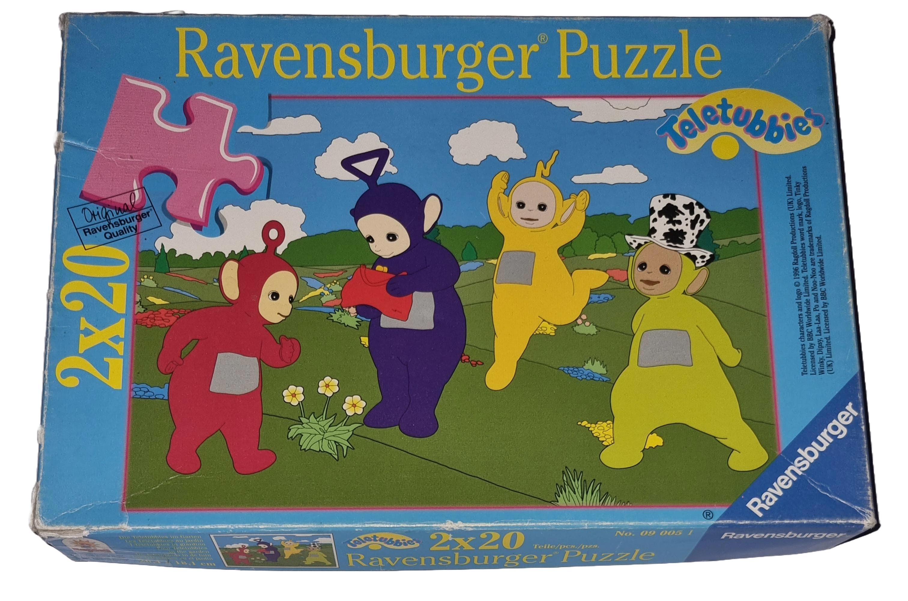 Ravensburger Teletubbies im Garten 2 Puzzle 2 x 20 Teile 090051