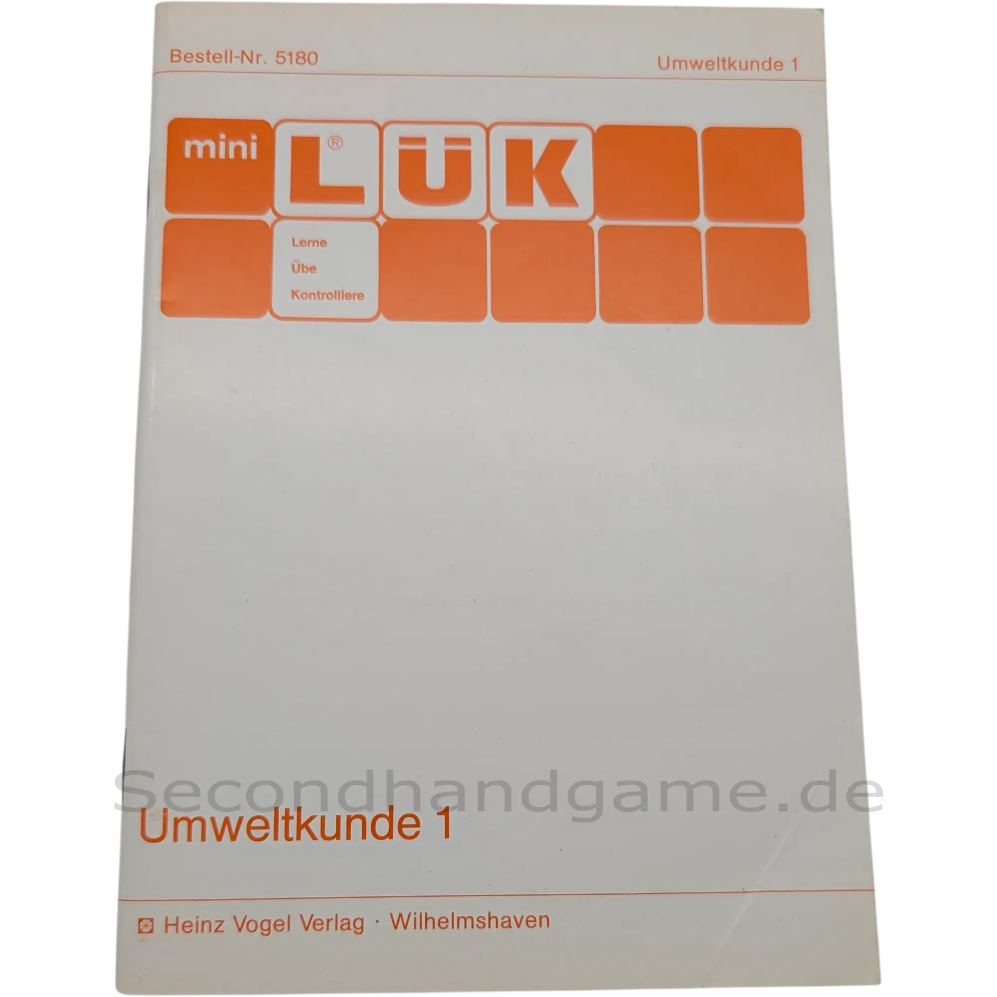 LÜK - Westermann mini LÜK Umweltkunde 1 5180, ab 7 Jahren