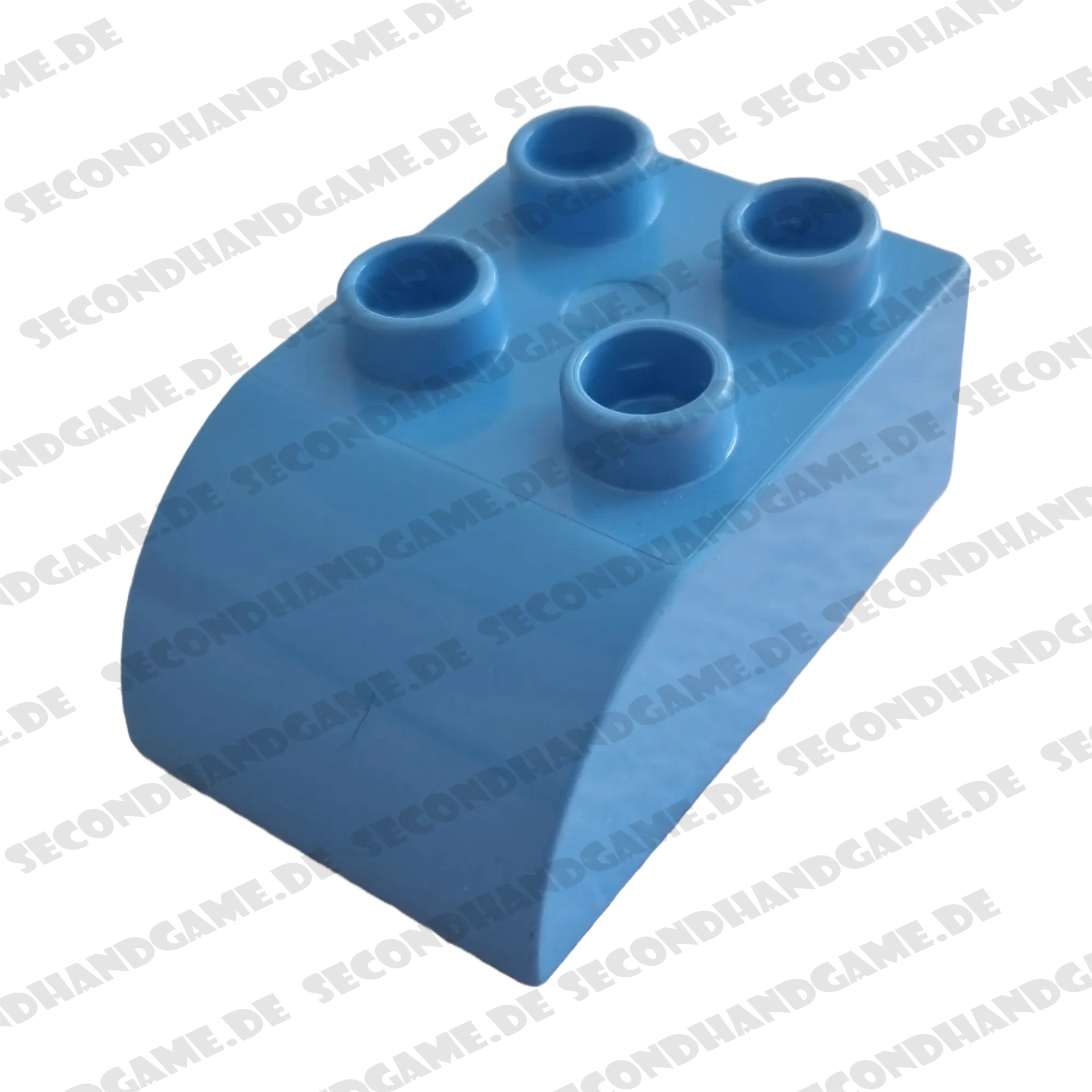 Lego Duplo 2x3 Dachstein 2302 Blau Grau