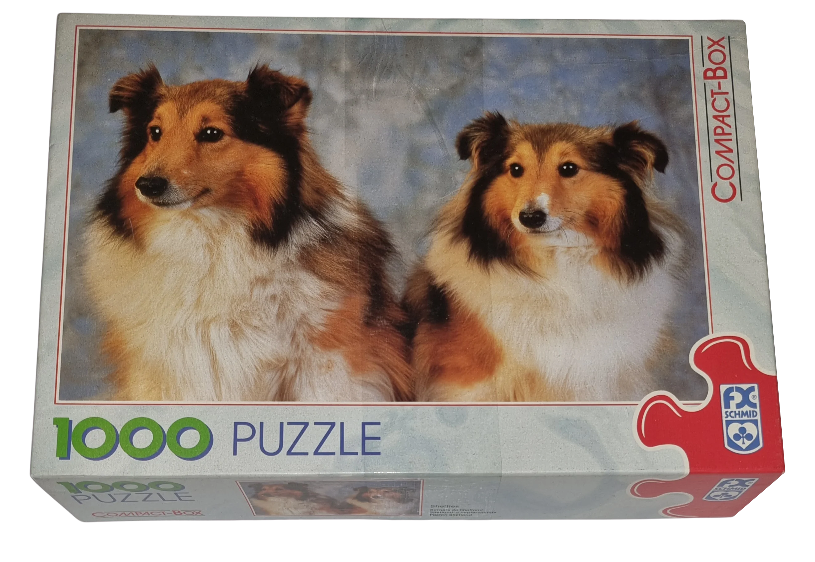 Fx Schmid Puzzle 1000 Teile Compact-Box Shelties 95511.6