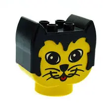 Lego Duplo Primo Kopf Katze großes Gesicht