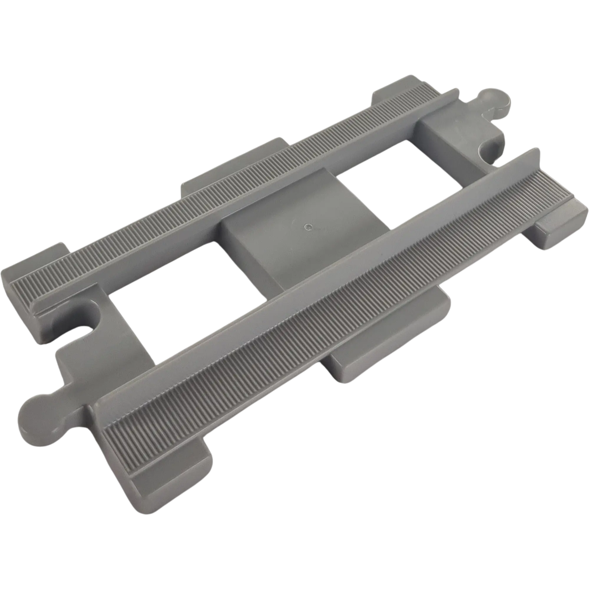 Lego Duplo Schiene Gerade hellgrau