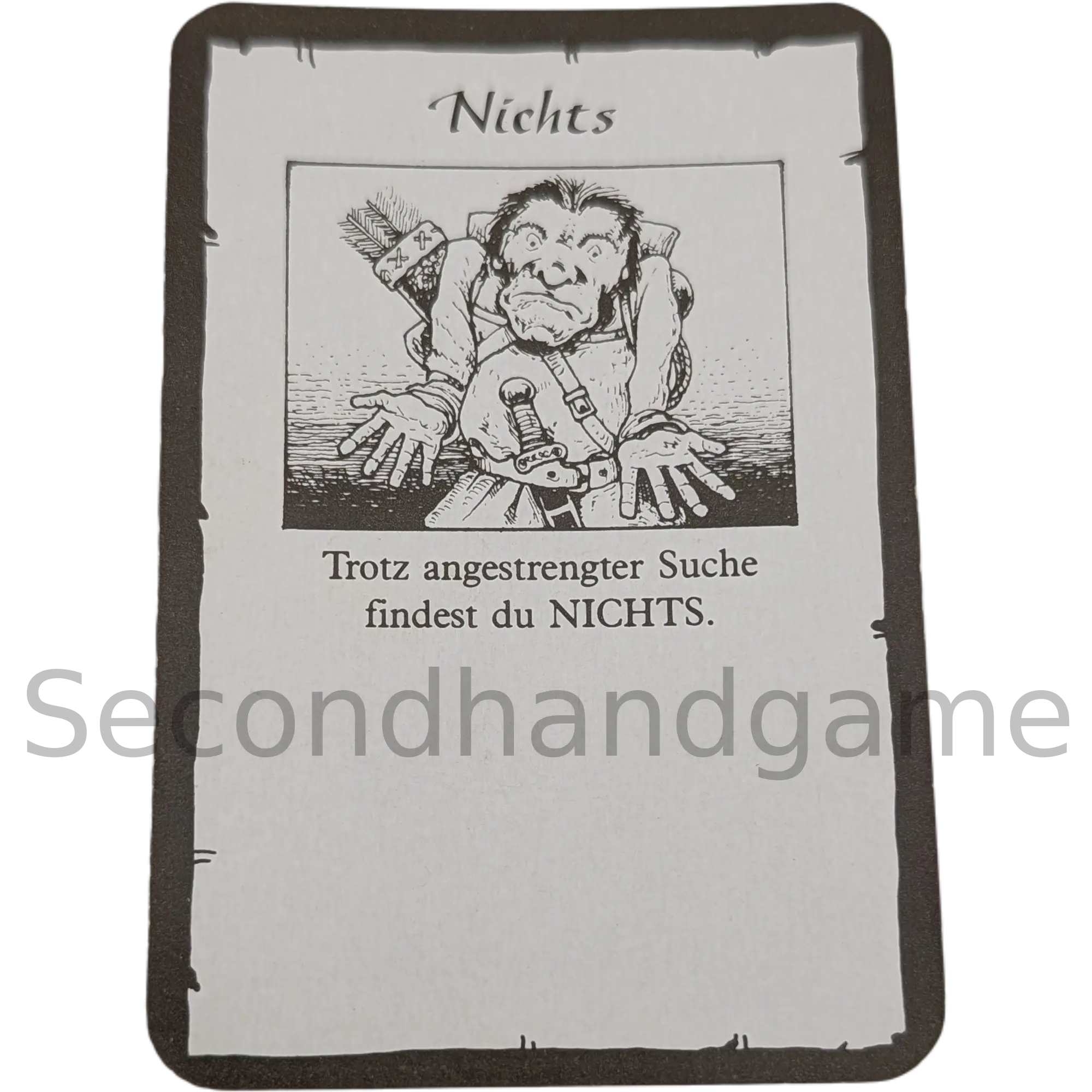 MB Hero Quest Master Schatzkarte Nichts