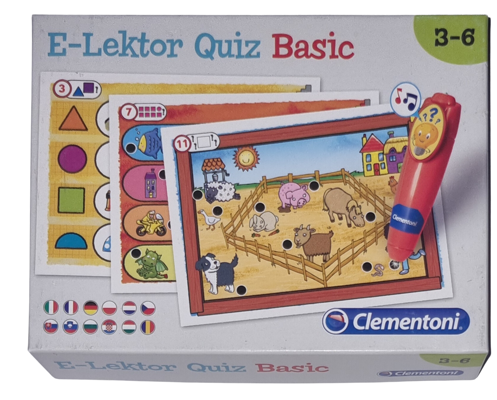 Clementoni E-Lektor Quiz Basic