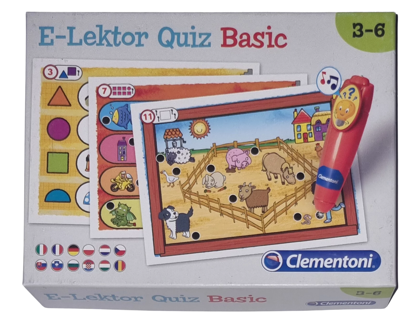 Clementoni E-Lektor Quiz Basic