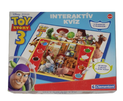 Clementoni interaktiv kviz Disney Pixar Toy Story 3