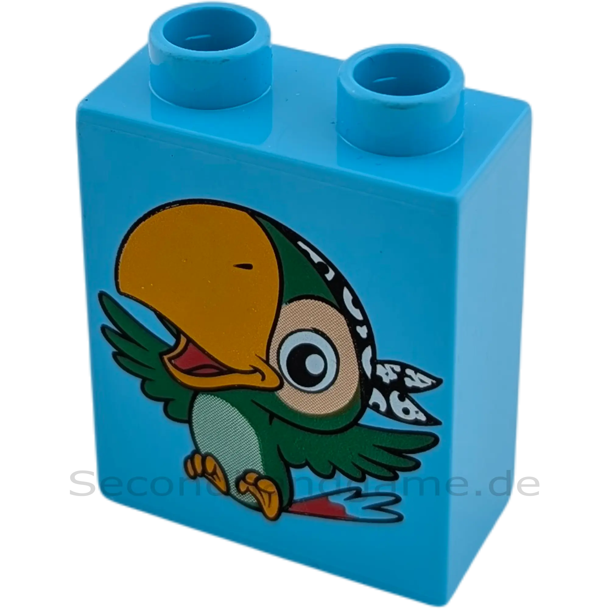 Lego Duplo  1x2 Stein Tukan Papagei Vogel Piratenvogel B-Ware