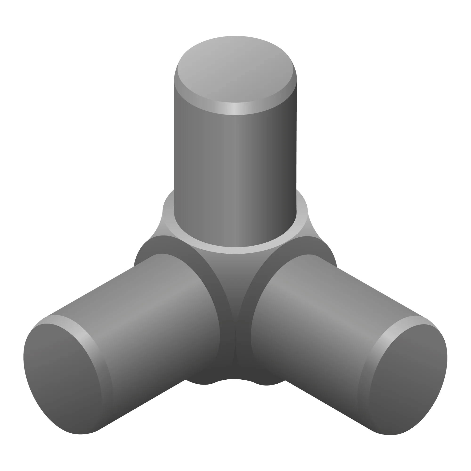 Quadro Mini Raumkupplung 3-armig