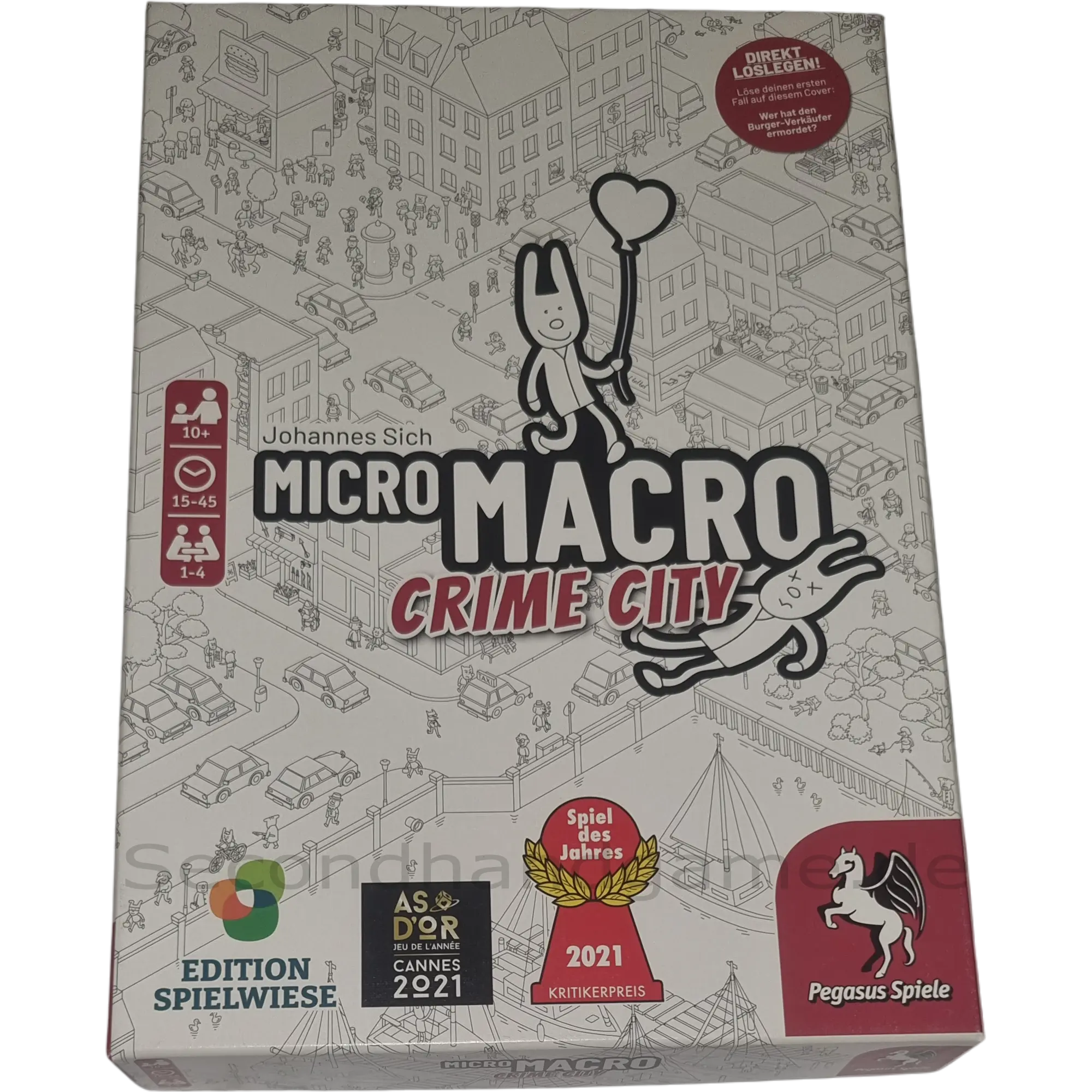 Pegasus Spiele Micro Macro Crime City 
