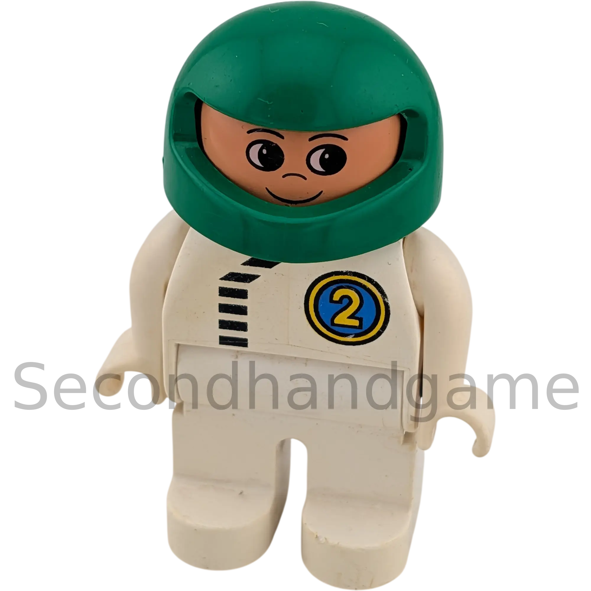 Lego Duplo Figur Mann 47394 Motorradfahrer Rennfahrer