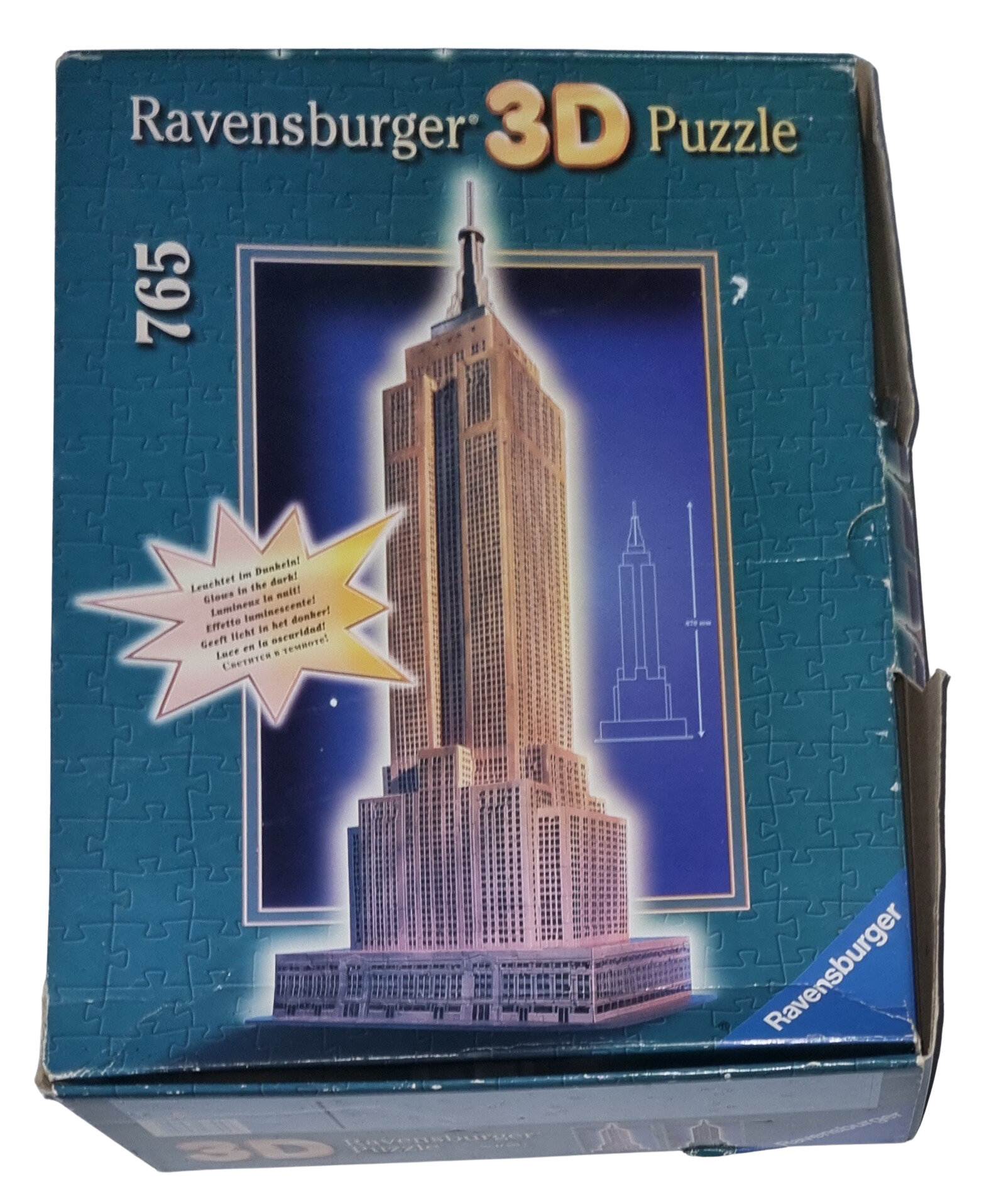 Ravensburger 3D Puzzle Brandenburger Tor 765 Teile 178957 Empire State Building