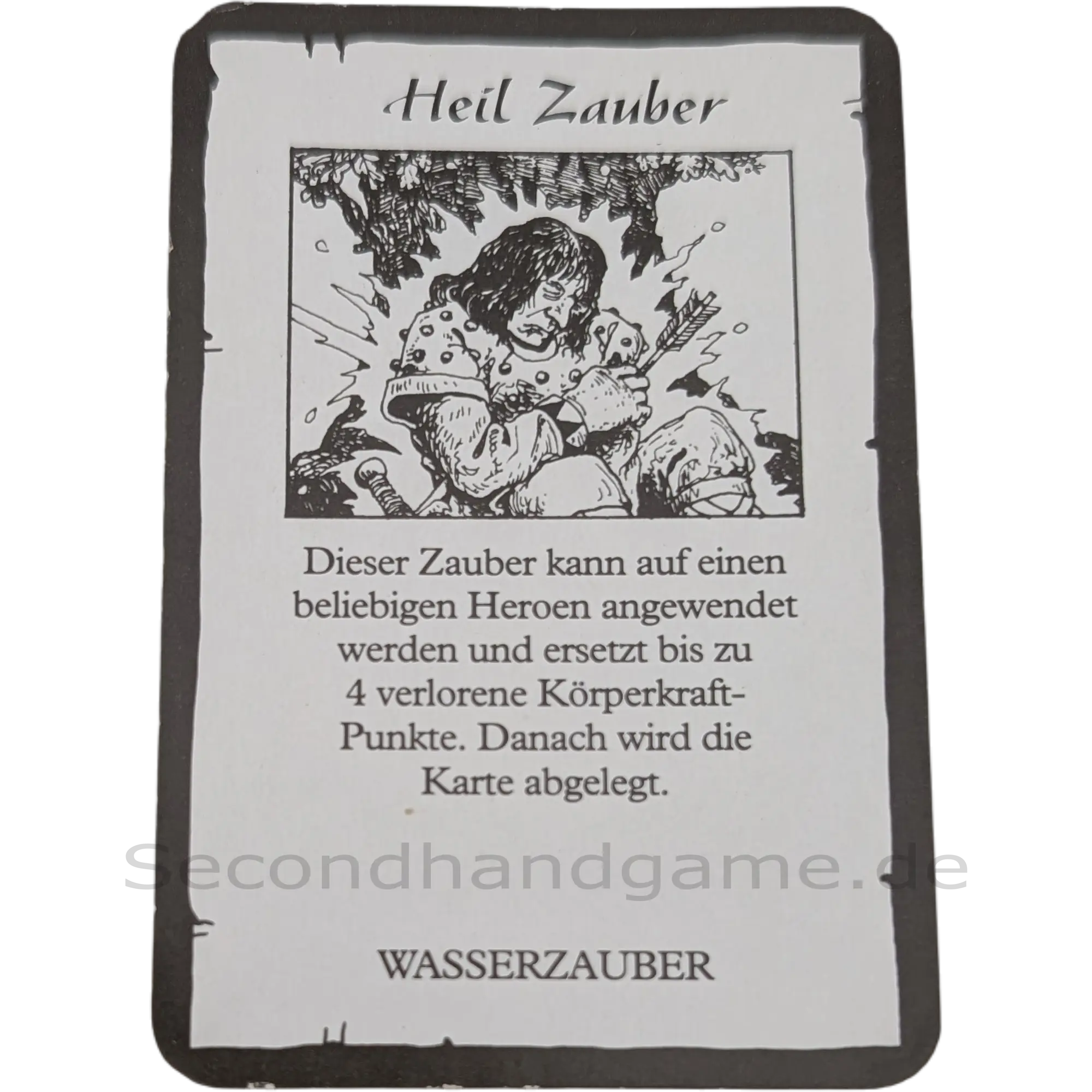 MB Hero Quest Master Ersatzteil Erdzauber Heil Zauber
