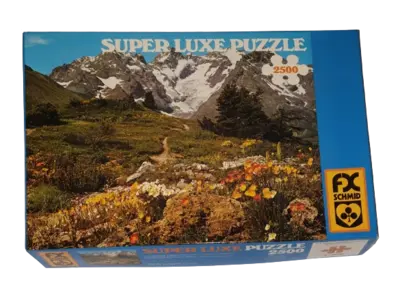 FX Schmid Super Puzzle 2500 Teile 98546 Col du Lauret, Frankreich